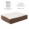 Pet Adobe Orthopedic Sherpa Top Pet Bed with Memory Foam and Removable Cover 20x15x4 Brown by Pet Adobe 516981YOY - alternate 3